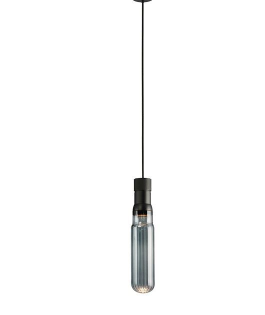 Pendant light tube grey